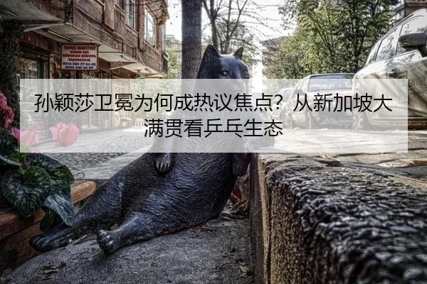 孙颖莎卫冕为何成热议焦点？从新加坡大满贯看乒乓生态